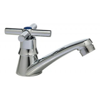 CANILLA 1 AGUA LAVATORIO METAL