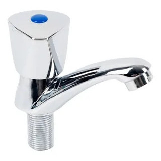 CANILLA 1 AGUA LAVATORIO PLASTICA (CROMADA)