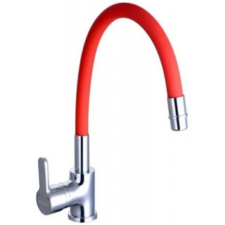 MONOCOMANDO CON PICO FLEXIBLE ROJO