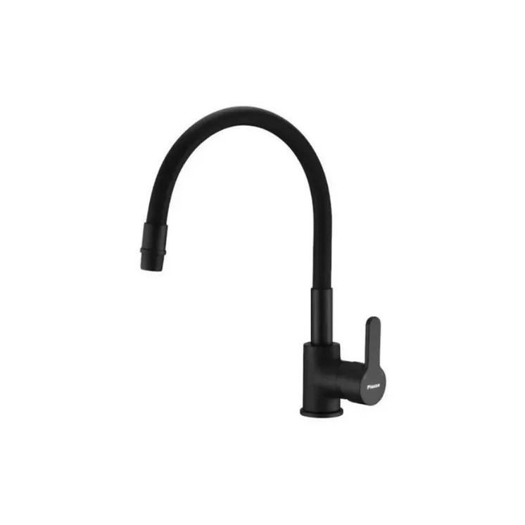 MONOCOMANDO NEGRA CON PICO FLEXIBLE NEGRO