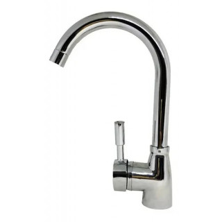 CANILLA MONOCOMANDO PLASTICA CROMADA