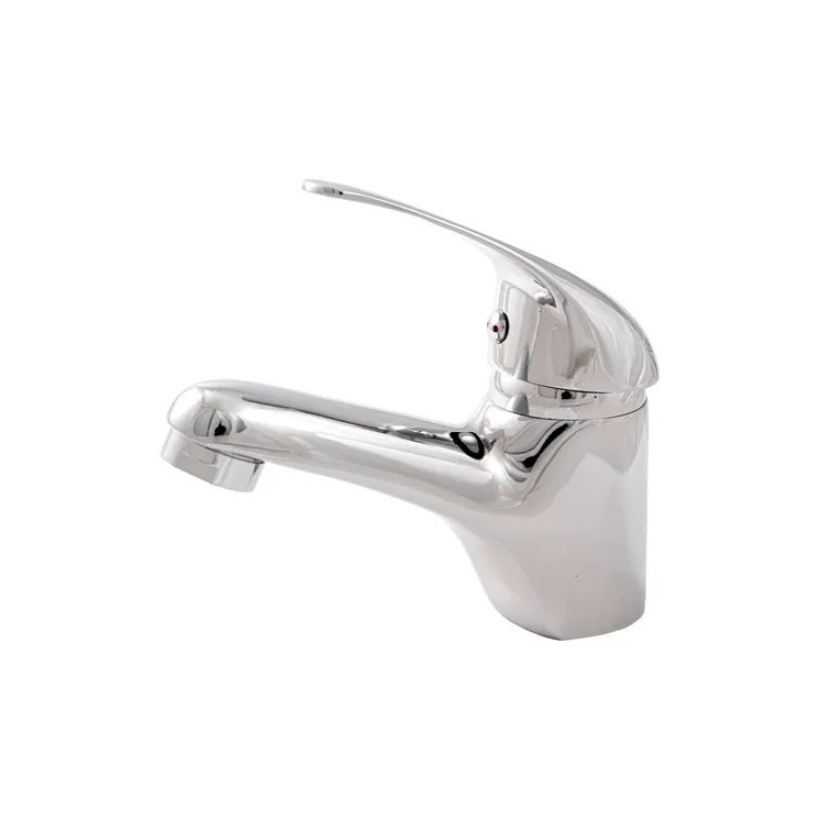 CANILLA MONOCOMANDO LAVATORIO CROMADA (VOLANTE ABS)