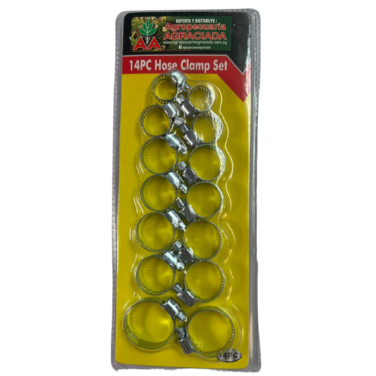 ABRAZADERA X 14 PCS