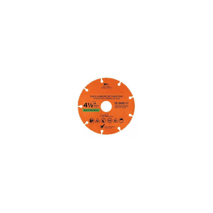 DISCO TUNGSTENO MULTIMATERIAL 115MM