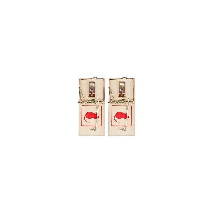 TRAMPERA RATA MADERA CHICA X2 PCS