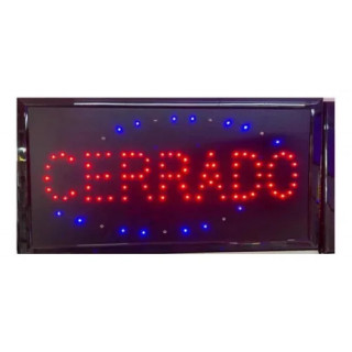 CARTEL CERRADO (35X15CM)
