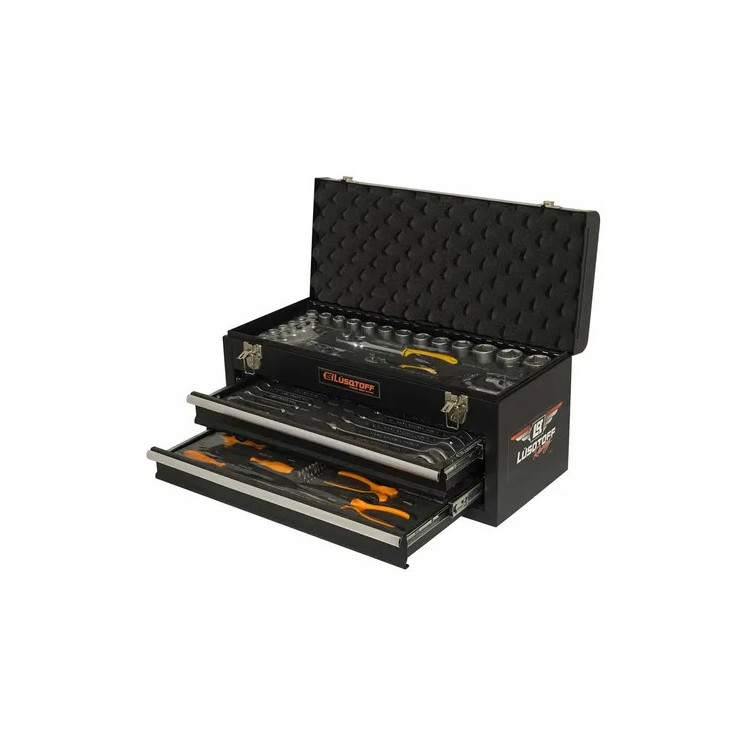 CAJA DE HERRAMIENTAS METÁLICA DE 84 PIEZAS