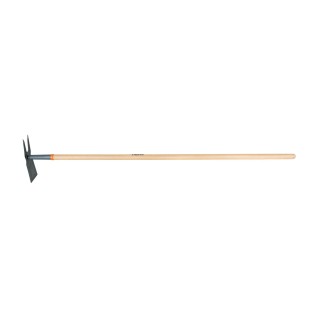 AZADA CON DOS PUNTAS ANCHO 9 CM CABO MADERA 1,37 MTS
