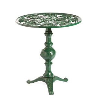 MESA DE JARDIN C/ VIDRIO  Ø 60 alt. 60cm