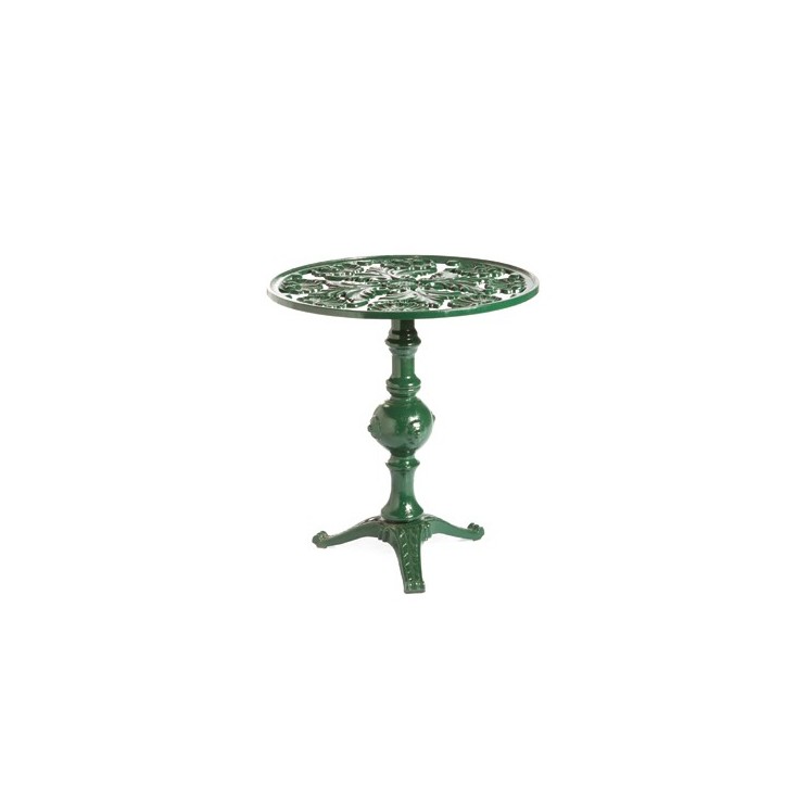 MESA DE JARDIN C/ VIDRIO  Ø 60 alt. 60cm