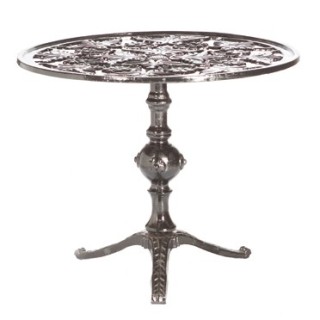 MESA DE JARDIN C/ VIDRIO  Ø 85 alt. 70cm