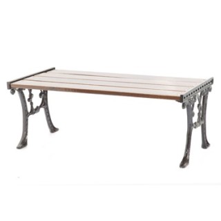 MESA RATONA RECTANGULAR DE MADERA BLANCA
