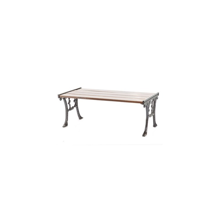 MESA RATONA RECTANGULAR DE MADERA BLANCA