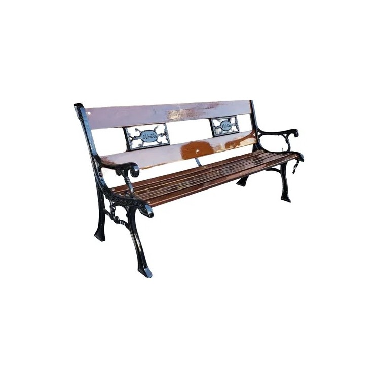 BANCO LABRADO DE 1.50 MTS BARNIZ