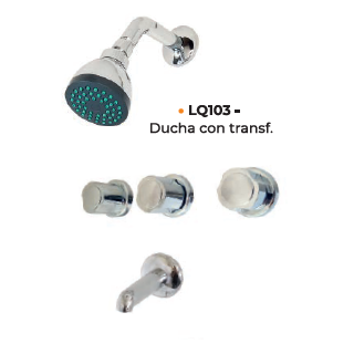 DUCHA CON TRANSFERENCIA LINEA BORO