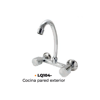 CANILLA COCINA PARED EXTERIOR LINEA BORO