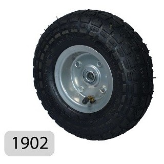RUEDA NEUMÁTICA CON LLANTA METÁLICA - EJE DESPLAZADO