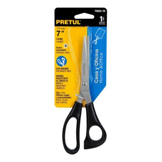 TIJERA PARA CASA Y OFICINA 7" PRETUL