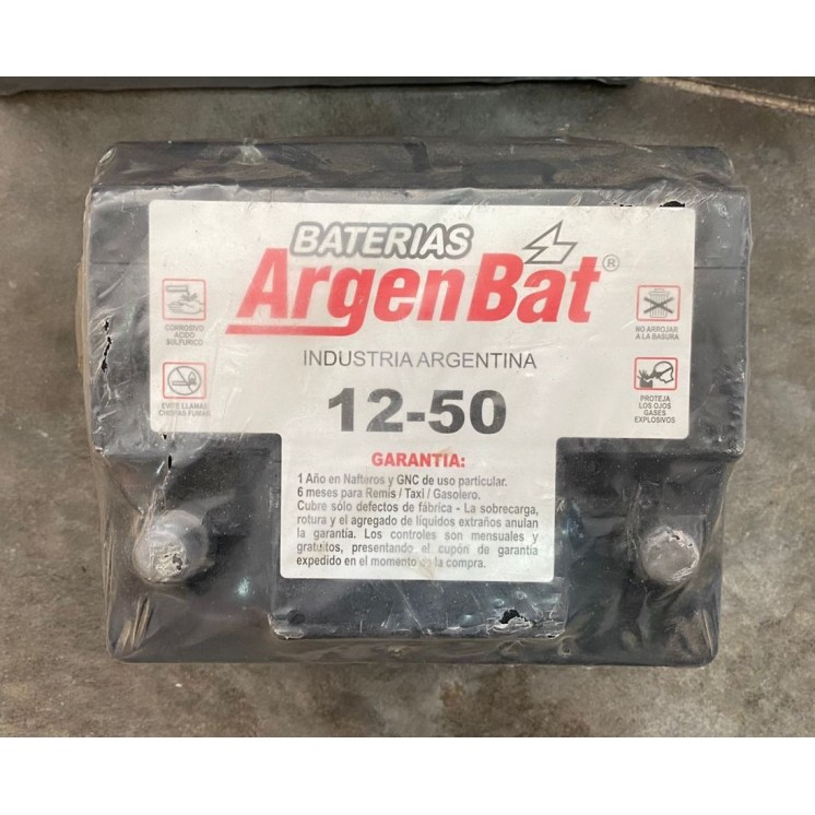 BATERIA ARGENBAT 12X50