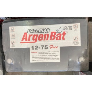 BATERIA ARGENBAT 12X75