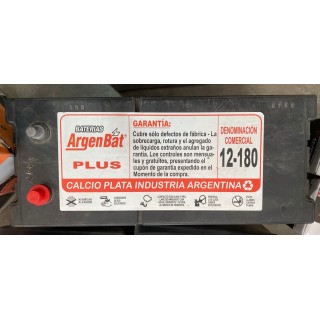 BATERIA ARGENBAT 12X180