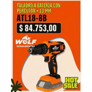 TALADRO A BATERIA CON PERCUTOR