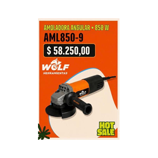 AMOLADORA ANGULAR • 850 W - 115 MM