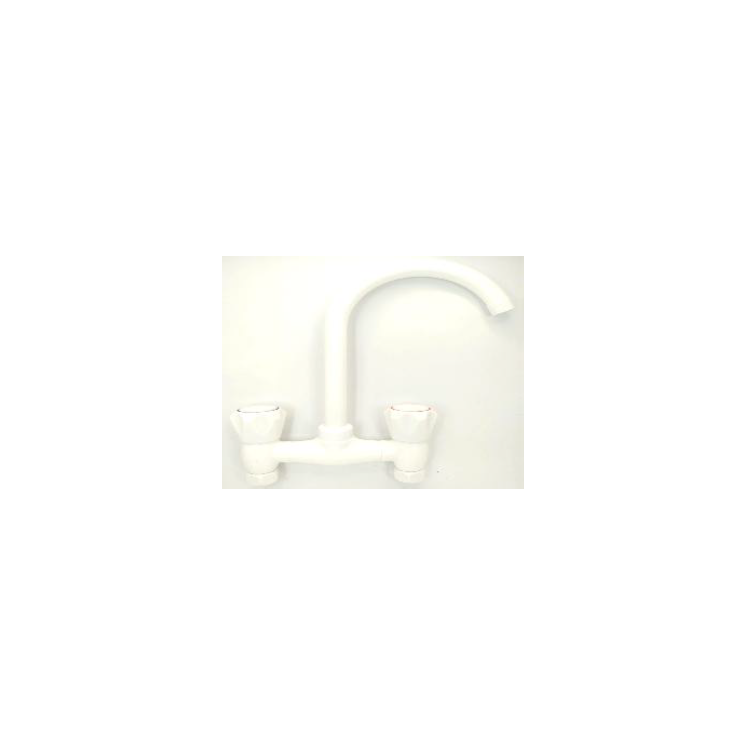 CANILLA MEZCLADORA MESADA PVC