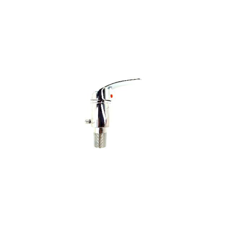 CANILLA MONOCOMANDO BIDET CON TRANSFERENCIA CROMADA