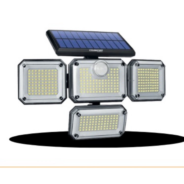 LUZ LED SOLAR GRAN ANGULAR 333 LEDS LUSQTOFF
