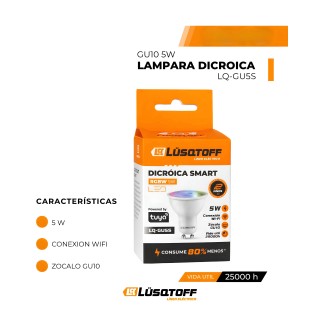 DICROICA SMART RGBW LUSQTOFF