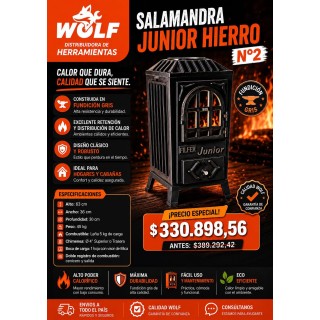 Salamandra Junior Hierro N°2